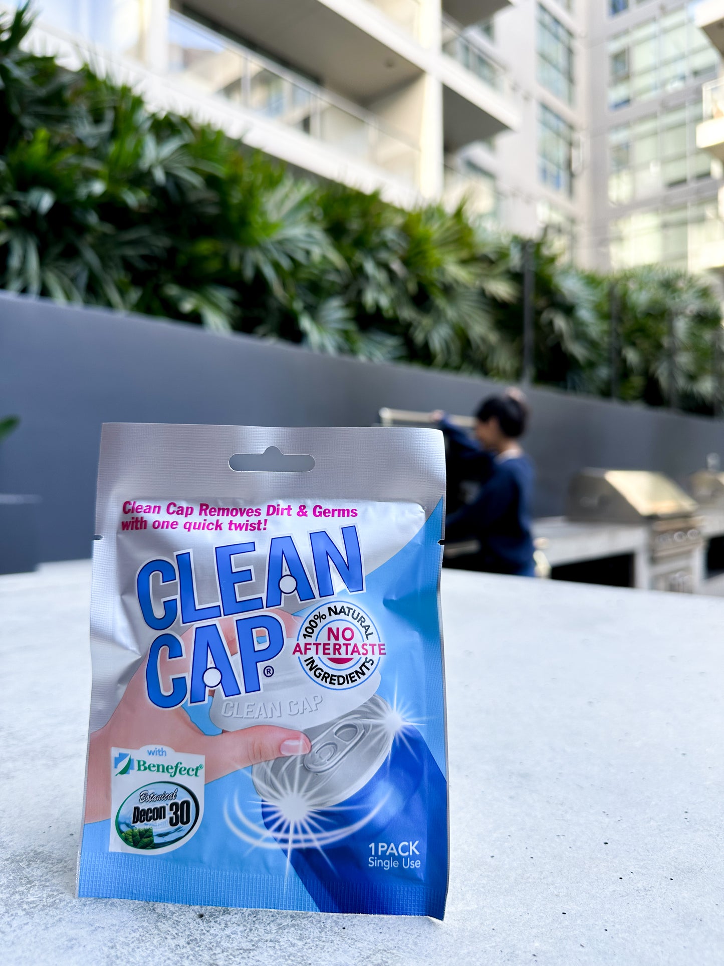 Clean Cap Wipe 50 pack