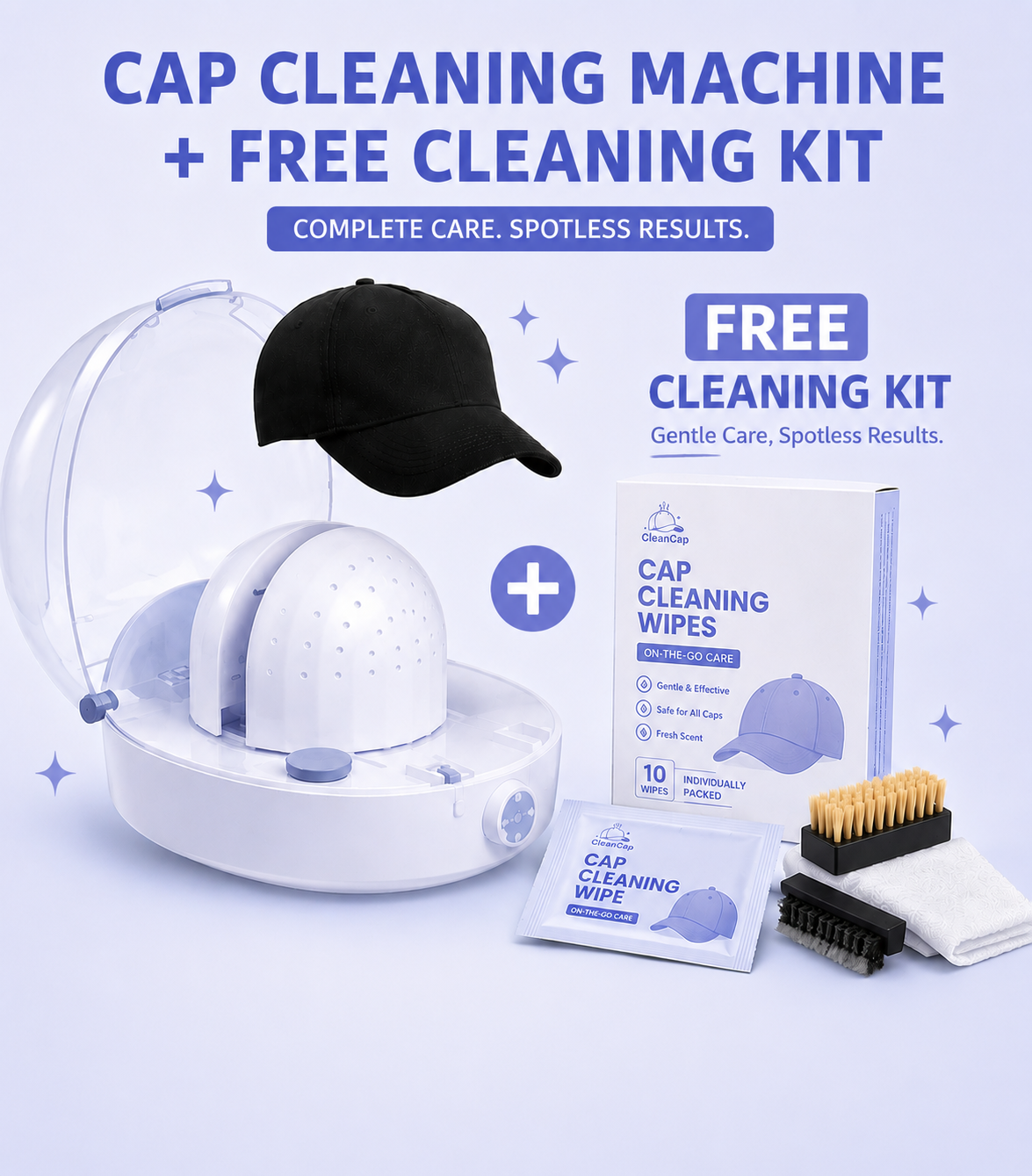 CleanCap™ Machine + FREE Cleaning Kit
